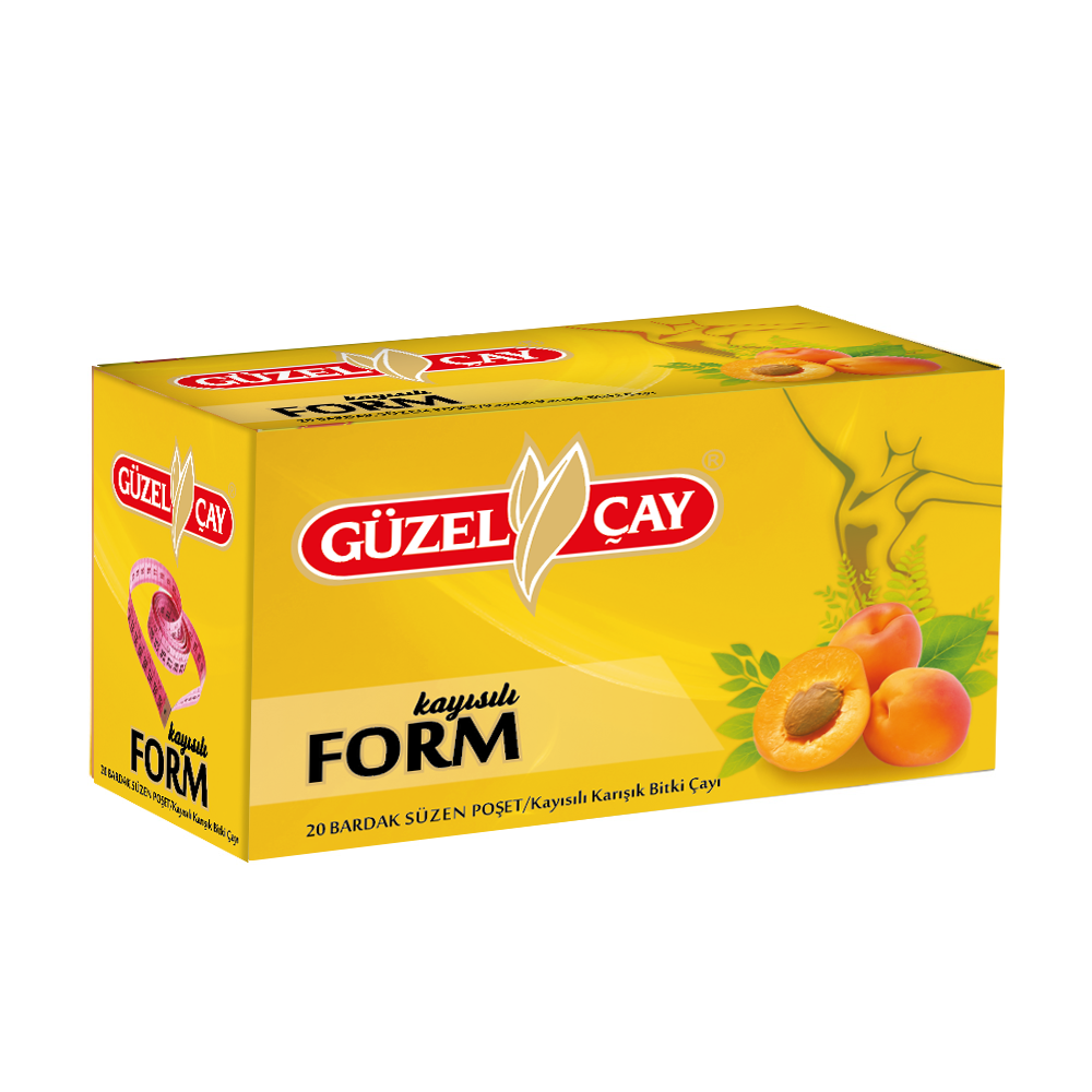 Güzel Çay 20'li Form Çayı Kayısılı