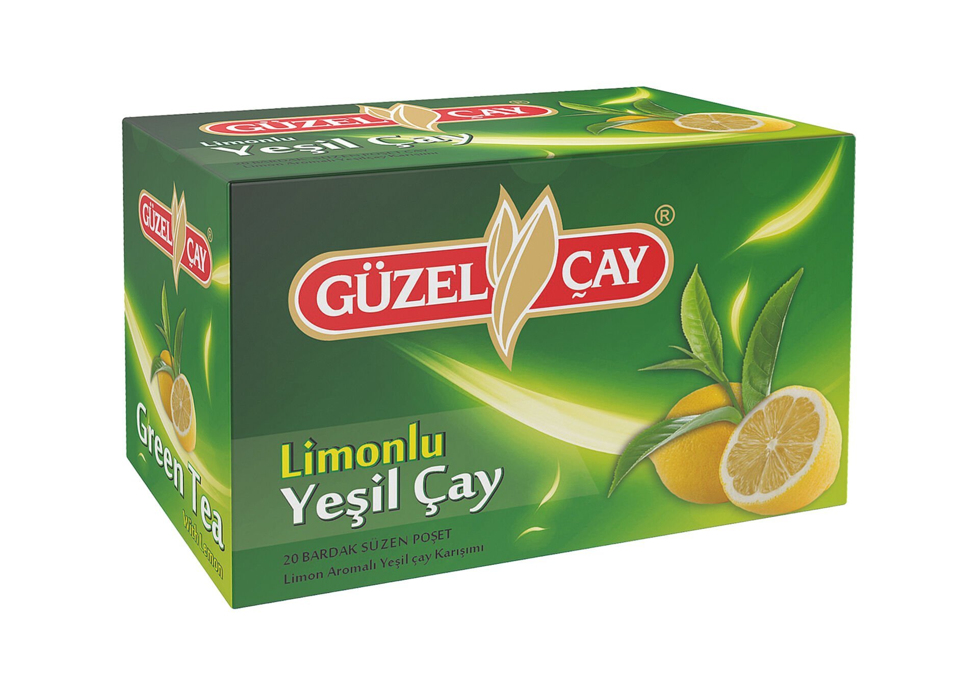 Güzel Çay 20'li Limonlu Yeşil Çay